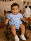 PRE ORDER Boys French Knot Not So Spooky Mouse Ghost Bubble | ETA to LBS: SEPTEMBER