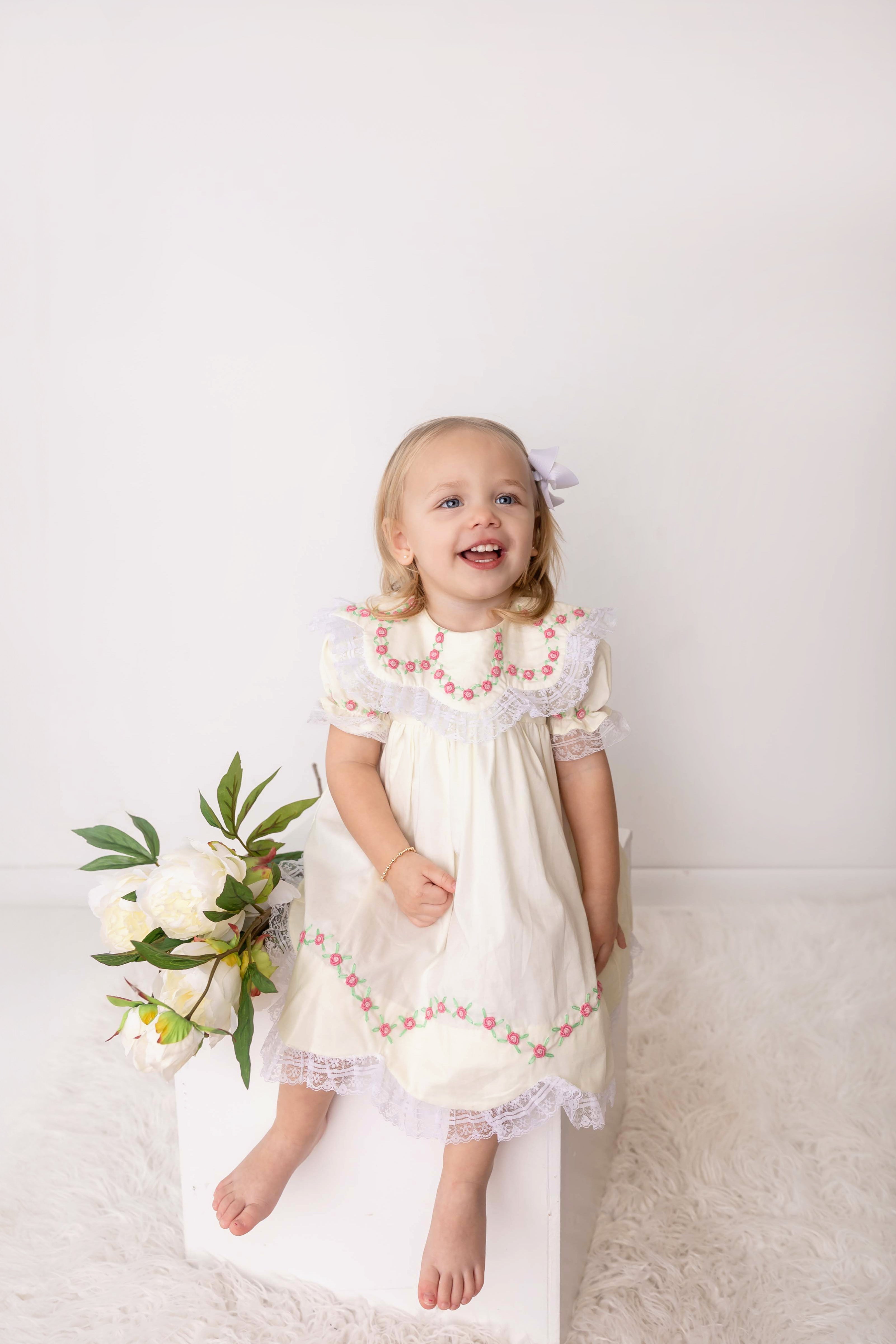 Girls Easter Sunshine Heirloom Dress