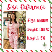 PRE ORDER Women's Rockin’ Around the Christmas Tree Knit Lounge Pant Set | ETA to LBS: OCTOBER