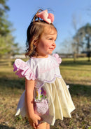 Girls Pocketful of Posies Bloomer Set