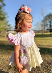 Girls Pocketful of Posies Bloomer Set