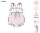 PRE ORDER Girls Under the Sea Smocked Bubble | ETA to LBS: APRIL