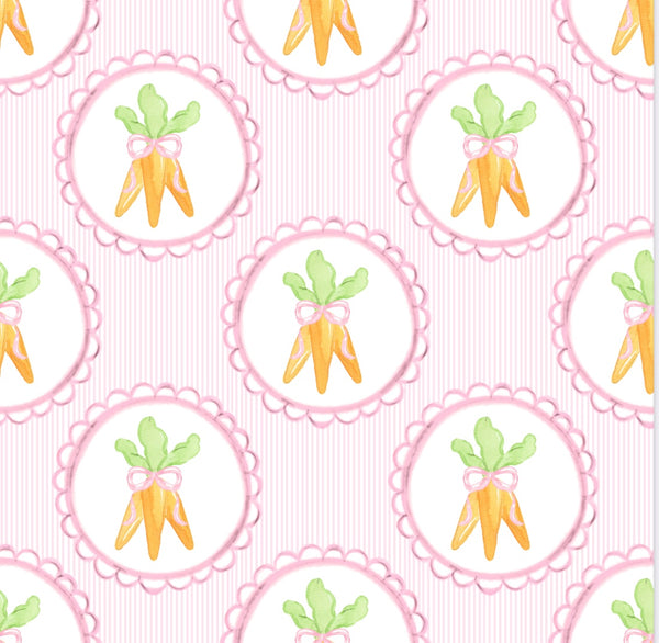 PRE ORDER Girls Carrot Knit Pajama Set