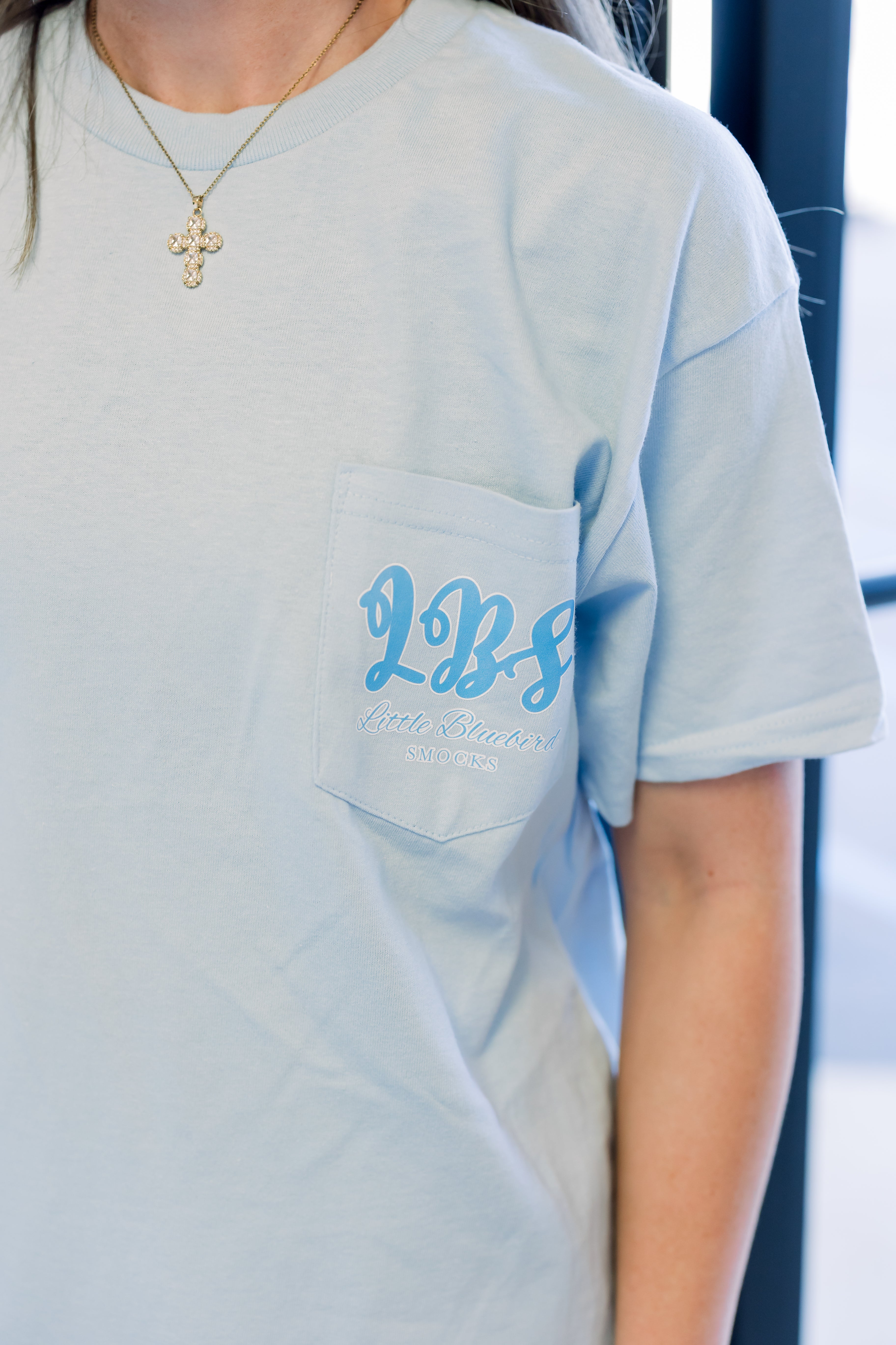 PRE ORDER Little Bluebird Smocks Logo T-Shirts | ETA to LBS: OCTOBER