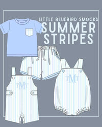 PRE ORDER Boys Summer Stripes Short Set ETA: MAY