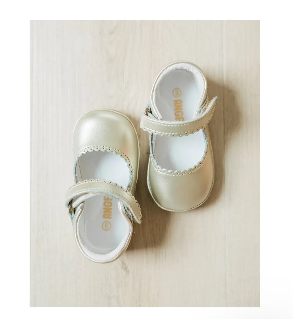 PRE ORDER Cara Scalloped Mary Jane (Baby)