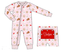 PRE ORDER Girls Cookies & Milk Knit Lounge Zippy ETA: October