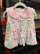 Girls Goose Bloomer Set SAMPLE