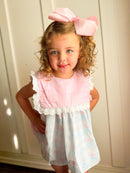 Girls Southern Blossom Bloomer Set