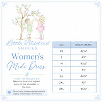 PRE ORDER Women’s Springtime Yellow Midi Dress | ETA to LBS: FEBRUARY
