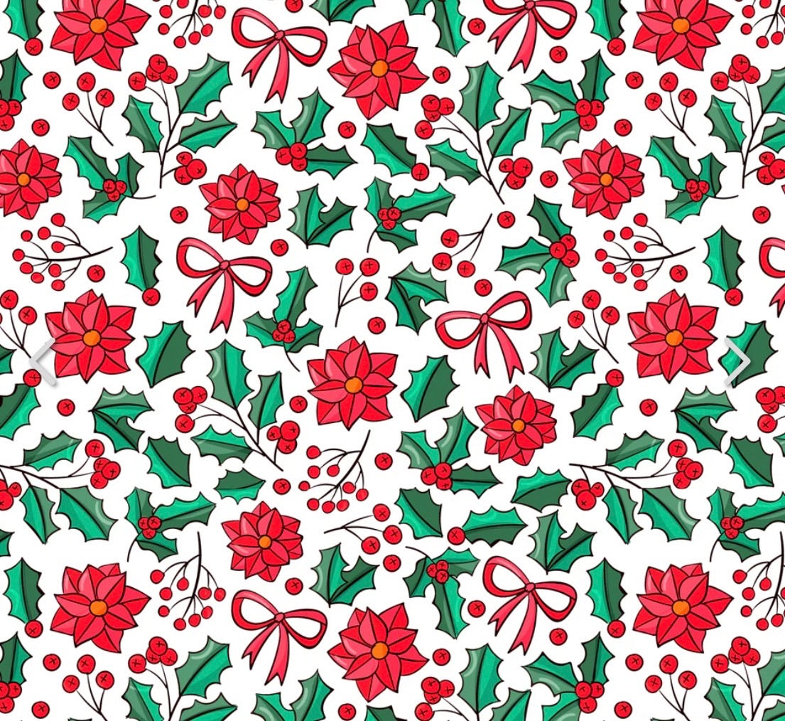 Girls Merry Mistletoe Bloomer Set