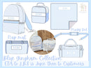 PRE ORDER Blue Gingham Luggage Collection | ETA to LBS: DECEMBER
