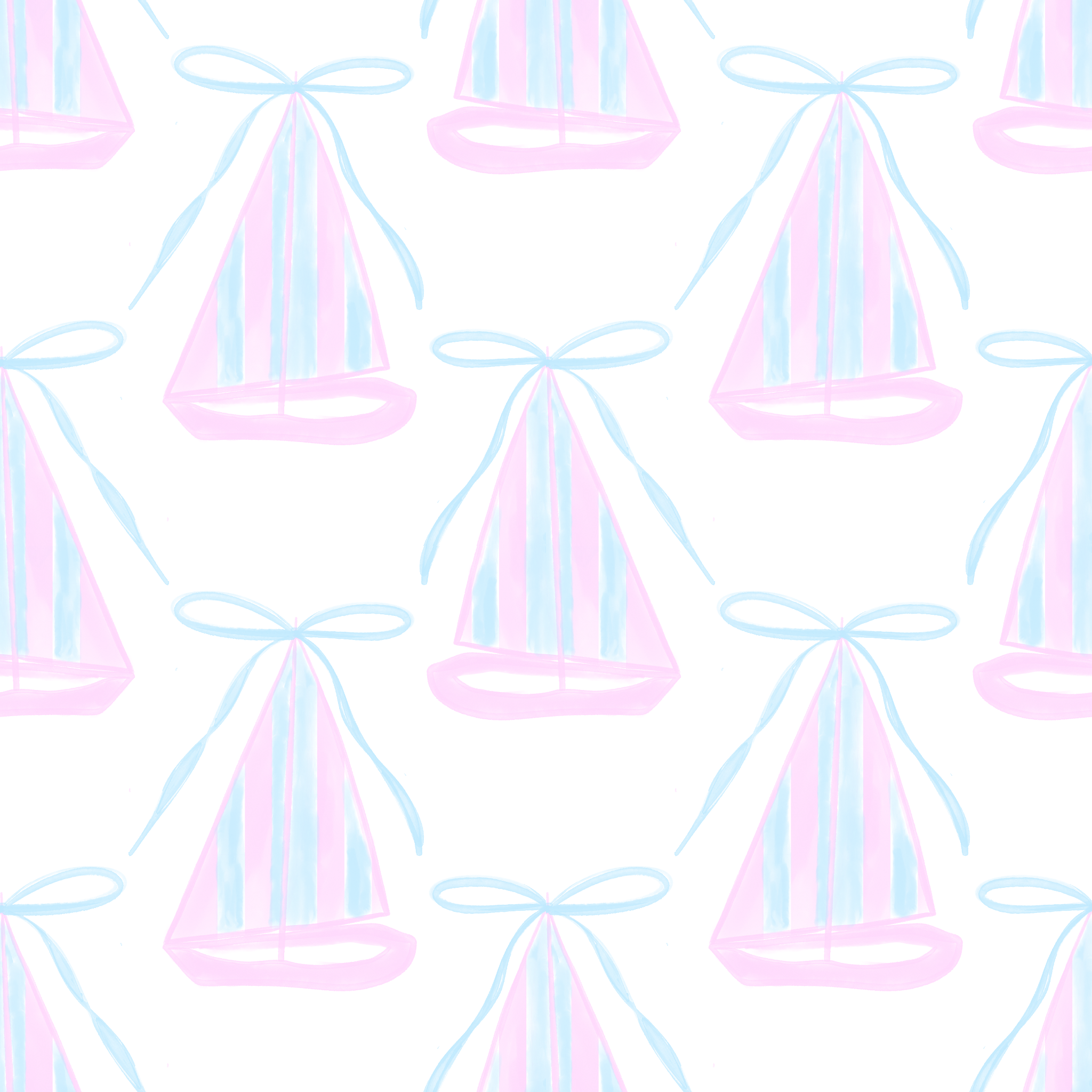 PRE ORDER Girls Sailboat Print Bubble ETA: MAY