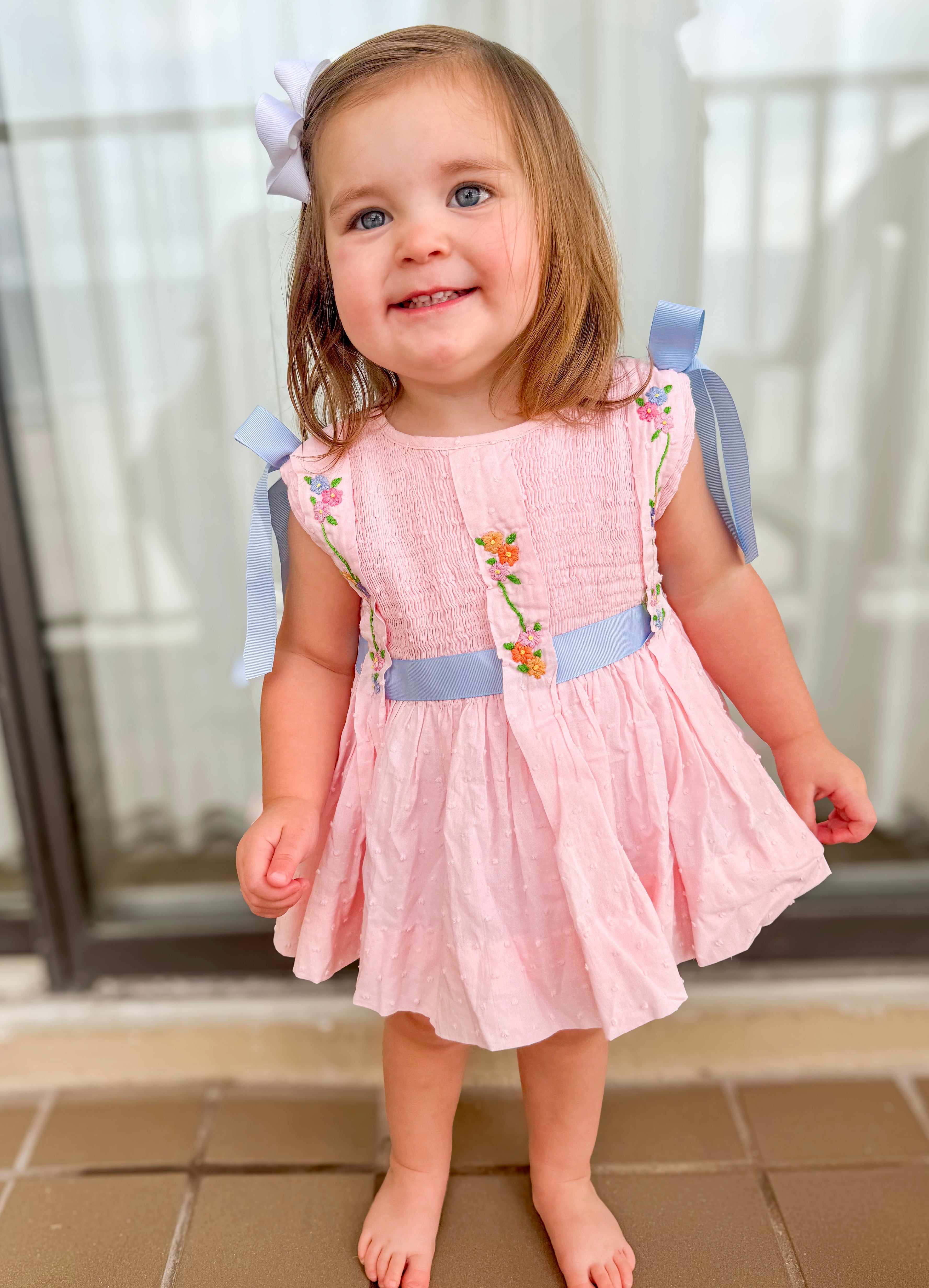 Girls Petal & Vine Bloomer Set
