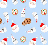 Boys Cookies & Milk Knit Lounge Zippy