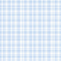 Blue Plaid Kids Sun Hat