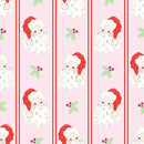 Women’s Pink Santa Knit Tunic Gown RTS