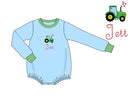 PRE ORDER Boys French Knot Sweetheart Tractor Bubble| ETA to LBS: DECEMBER