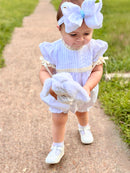 Girls White Heirloom Bubble