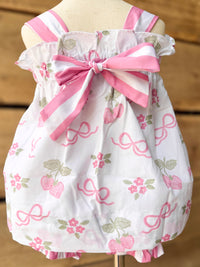 Girls Berry Cute Bows Bloomer Set & Dress