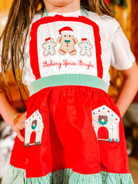 Girls Baking Spirits Bright Apron