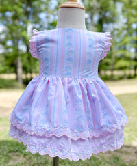 Girls Southern Blooms Skirted Bubble