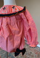 Girls Smocked Pearl Ghosts Bubble