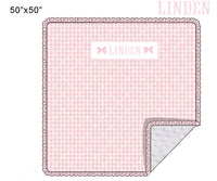 PRE ORDER Pink Gingham Luggage Collection | ETA to LBS: DECEMBER
