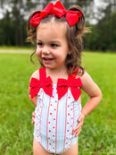 Girls Oh My Stars One-Piece Swimsuit
