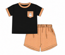PRE ORDER Boys French Knot Ghost Short Set | ETA to LBS: SEPTEMBER