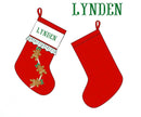 PRE ORDER Girls 3D Gingerbread Icing Smocked Stocking | ETA to LBS: October