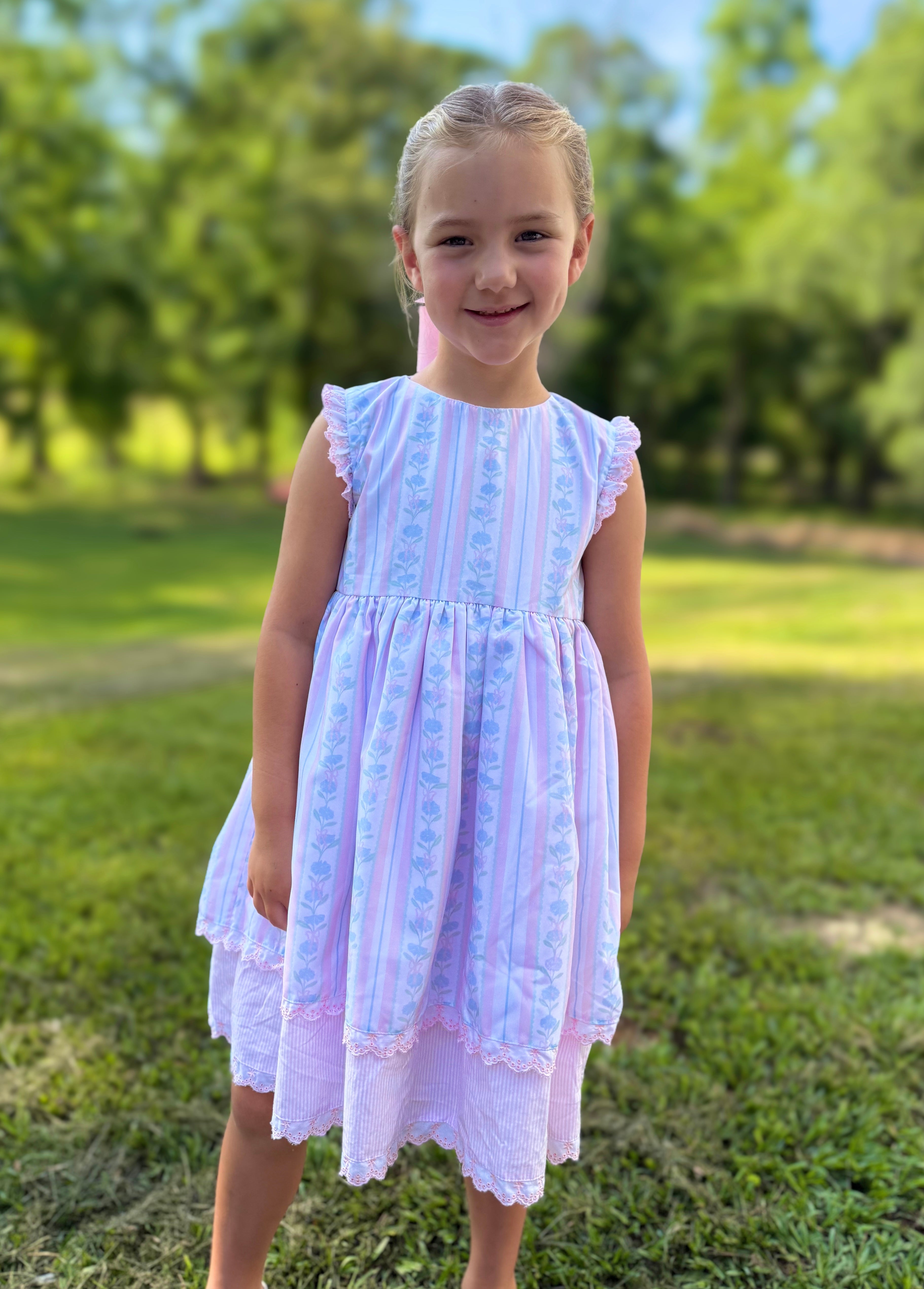 Girls Southern Blooms Bloomer Set & Dress