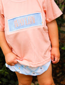 PRE ORDER Boys Custom Smock Happy Ghosts Diaper Set | ETA to LBS: SEPTEMBER