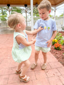 Boys French Knot Ice Cream Short Set
