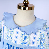 PRE ORDER Girls Custom Smock Winter Blooms Legging Set | ETA to LBS: DECEMBER