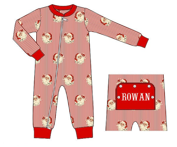 PRE ORDER Boys Vintage Santa Knit Lounge Zippy | ETA to LBS: OCTOBER