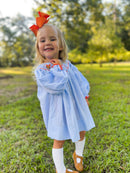 PRE ORDER Girls “Throw Back”Smocked Turkey Bloomer Set & Dress | ETA to LBS: SEPTEMBER