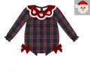 PRE ORDER Girls French Knot Vintage Christmas Dreams Bubble | ETA to LBS: OCTOBER