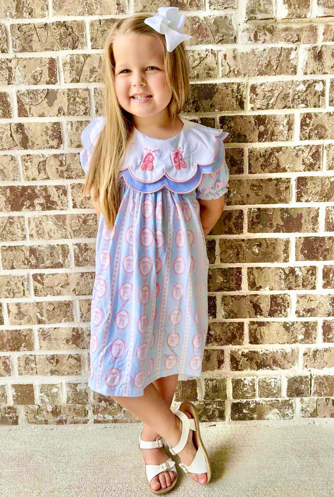 Girls Ballet Knit Dress