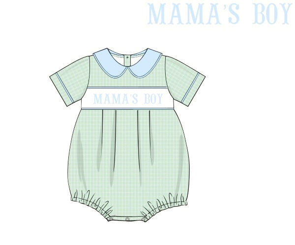 PRE ORDER Boys Mama’s Boy Mother’s Day Smock Bubble | ETA to LBS: March