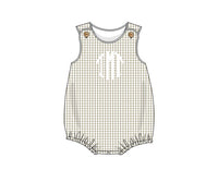 PRE ORDER Boys Tan Windowpane Bubble ETA: MAY