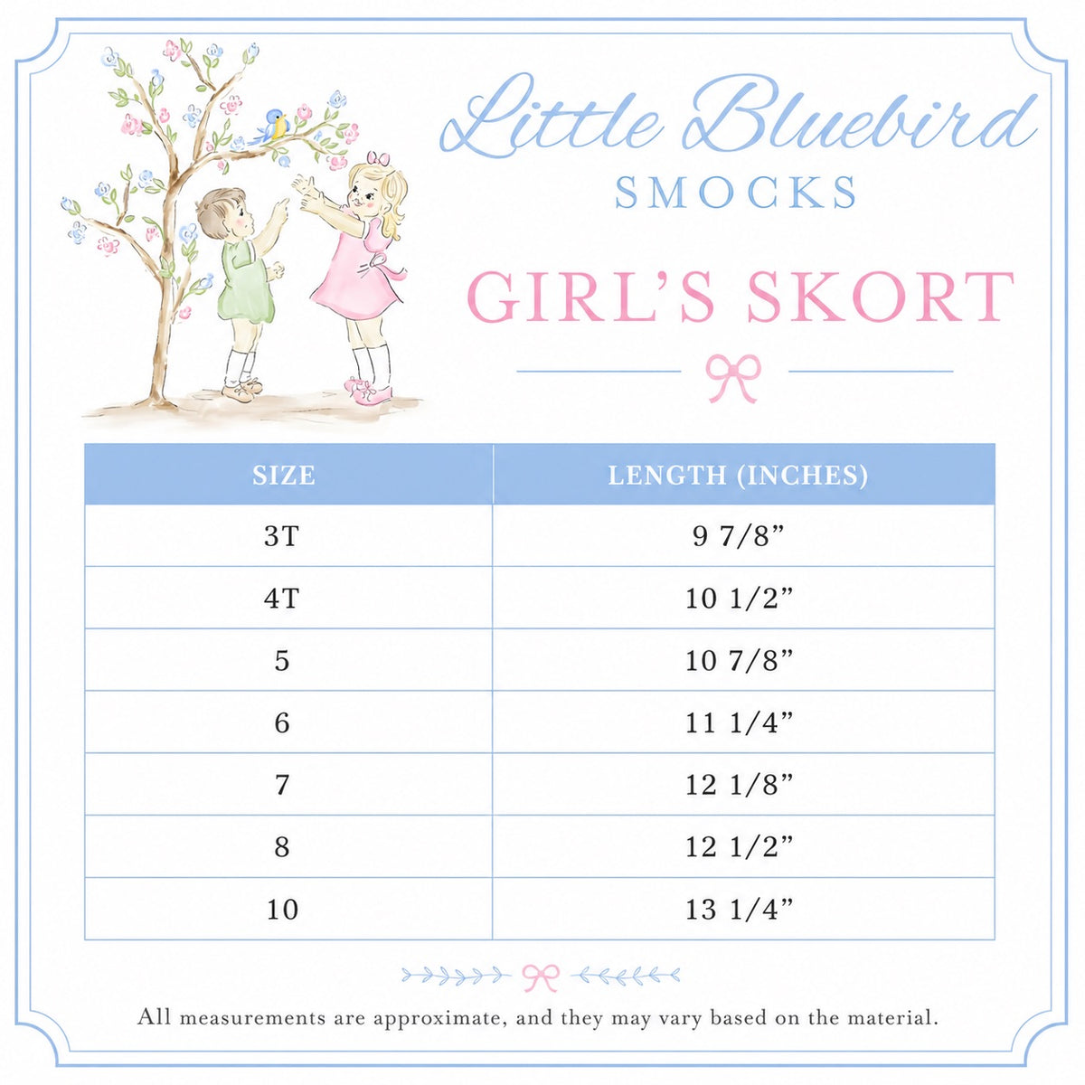 PRE ORDER Girls Pearl of my Heart Smocked Skort Set | ETA to LBS: DECEMBER