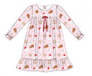 PRE ORDER Girls Santa’s Milk and Cookies Knit Gown | ETA to LBS: OCTOBER