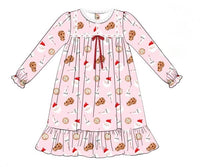 PRE ORDER Girls Santa’s Milk and Cookies Knit Gown | ETA to LBS: OCTOBER