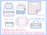 PRE ORDER Patchwork Dreams Luggage Collection | ETA to LBS: DECEMBER