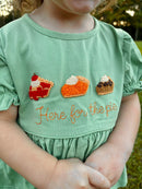 Girls Here For The Pie French Knot Bloomer Set