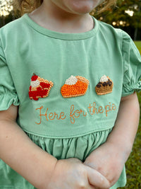 Girls Here For The Pie French Knot Bloomer Set