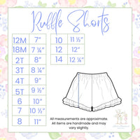 PRE ORDER Girls French Knot Toile Pumpkins Ruffle Short Set | ETA to LBS: SEPTEMBER