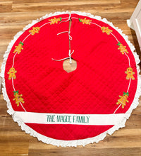 PRE ORDER 3D Gingerbread Icing Tree Skirt | ETA to LBS: October