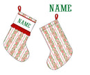 PRE ORDER Candy Cane Vines Smocked Stocking | ETA to LBS: October